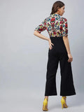 Stylish Polyester Colourblocked Jumpsuit For Women