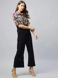 Stylish Polyester Colourblocked Jumpsuit For Women