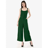 VM Red Front open solid jumpsuit