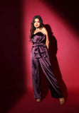 Off shoulder pant jumpsuit for a night outs Glamfe
